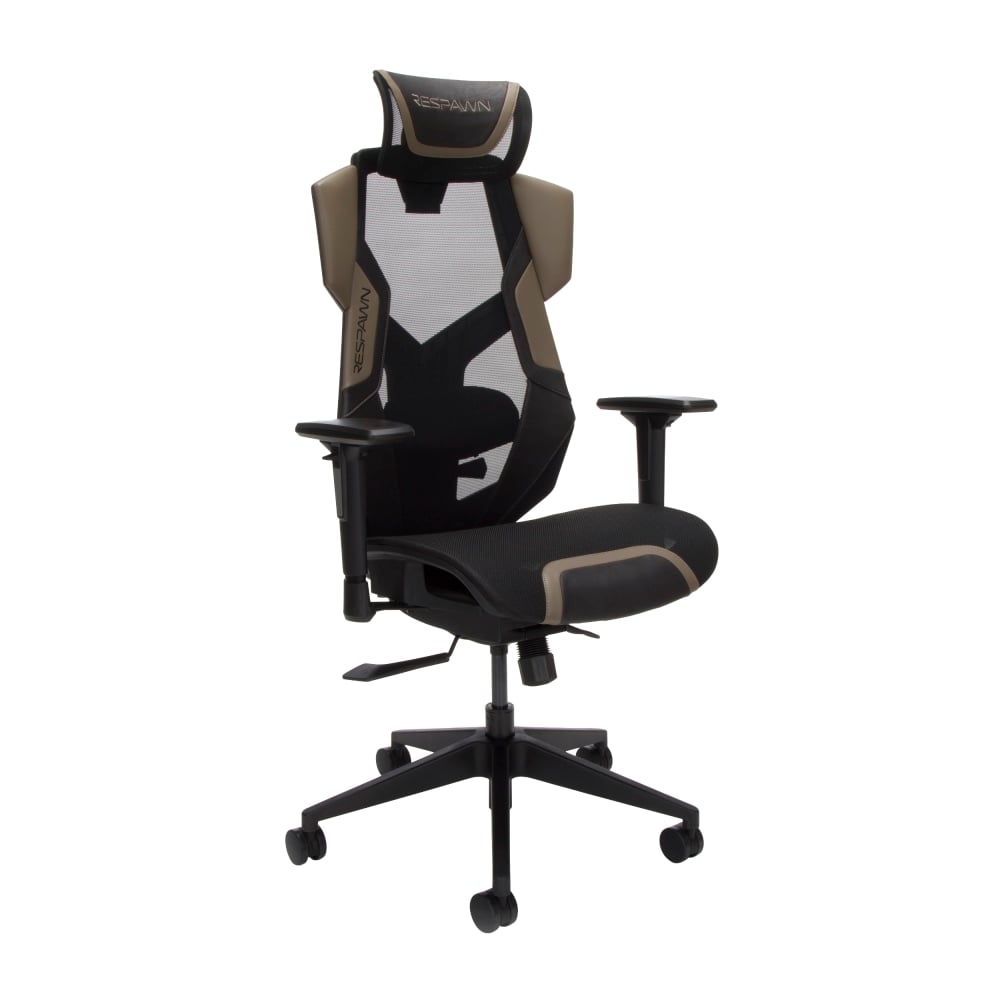 RESPAWN FLEXX Mesh Gaming Chair With Lumbar Support, Brown, RSPPRMB03BRN MPN:RSP-PRMB03-BRN