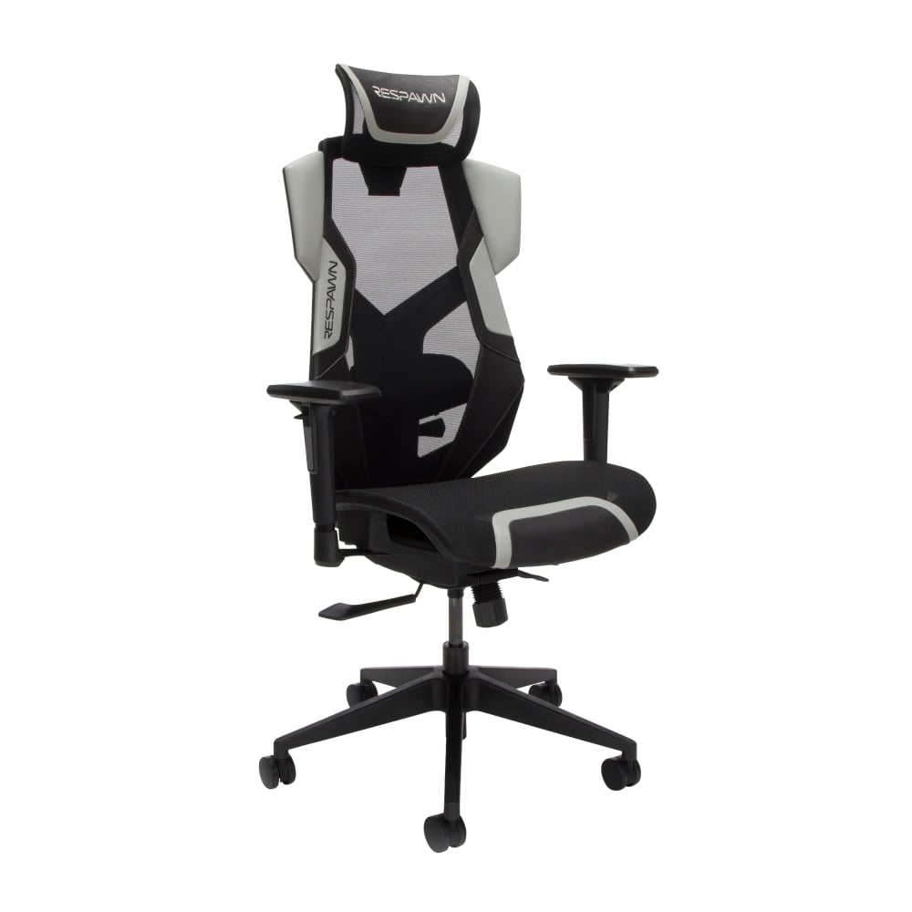 RESPAWN FLEXX Mesh Gaming Chair With Lumbar Support, Gray, RSPPRMB03GRY MPN:RSP-PRMB03-GRY
