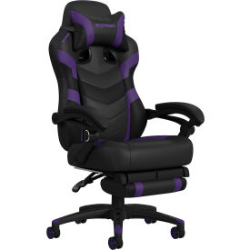 RESPAWN 110 Pro Gaming Chair Gaming Chair with Footrest Ergonomic Computer Desk Chair Purple RSP-110V2-PUR