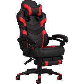 RESPAWN 110 Pro Gaming Chair Gaming Chair with Footrest Ergonomic Computer Desk Chair Red RSP-110V2-RED