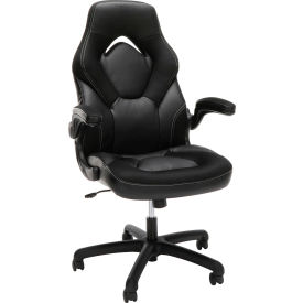 RESPAWN 3085 Ergonomic Gaming Chair High Back PC Computer Desk Office Chair Flip-up Arms - Black RSP-3085-BLK