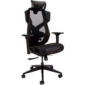 RESPAWN FLEXX Mesh Gaming Chair With Lumbar Support Adjustable Headrest - Black RSP-PRMB03-BLK