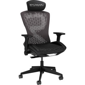 RESPAWN SPIRE Ergonomic Mesh Office Gaming Chair Home PC Computer Desk Gaming Chair Stealth Black RSP-SGMB07-STEALTH