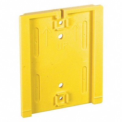 Yellow Wall Mount Plate for WM412 MPN:WP412F-YW