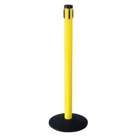 Receiver Post, 40 In H, Yellow Aluminum MPN:301YA-RCV