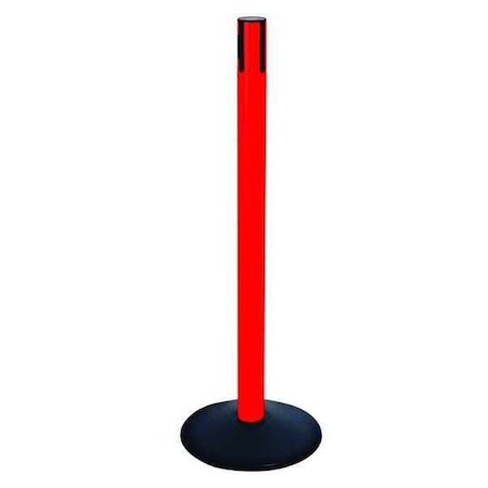 Belt Barrier Rcvr. Post, Red, Cast Iron MPN:331PRD-RCV