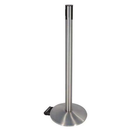 Belt Barrier Receiver Post, (2) Wheels MPN:334SS-RCV