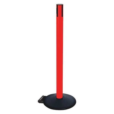 Belt Barrier Rcvr. Post, Red, Cast Iron MPN:335PRD-RCV