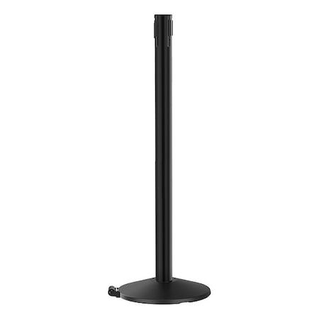Belt Barrier Rcvr. Post, Black, Cast Iron MPN:335PSB-RCV