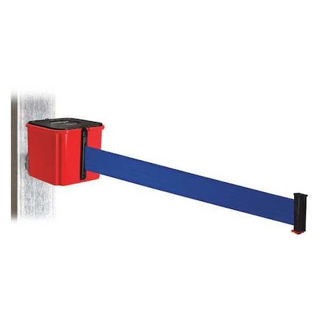 Belt Barrier, 20 ft. Belt L, Magnet Mount MPN:WH412RD20-BL-MM
