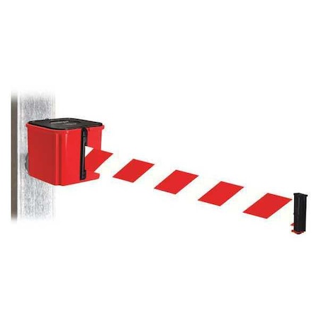 Belt Barrier, Red/White Striped Belt MPN:WH412RD30-RWD-MM