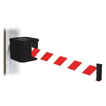 Belt Barrier, Blk, Red/White Belt, 15 ft. L MPN:WH412SB15-RWD-MM