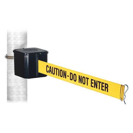 Retractable Belt Barrier, Yellow/Black MPN:WH412SB20-CAU-HC