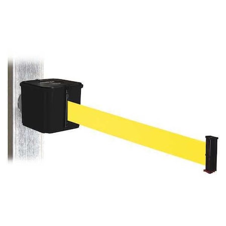 Belt Barrier, Blk, Magnet, Ylw Belt, 25ft. L MPN:WH412SB25-YW-MM