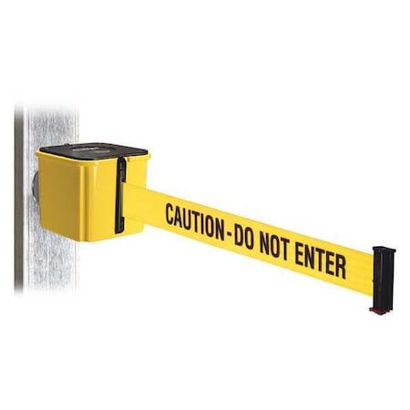 Belt Barrier, Yellow, Magnet, 20ft.L MPN:WH412YW20-CAU-MM