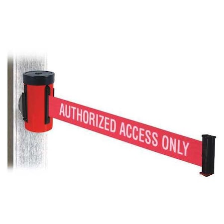 Belt Barrier, Red, Red/White Text Belt MPN:WH700RD-AAO-MM