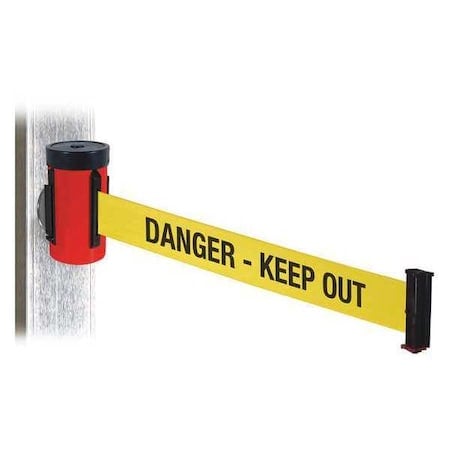 Belt Barrier, Red, Magnet, 10 ft. Belt L MPN:WH700RD-DKO-MM