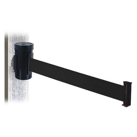 Belt Barrier, Blk, Magnet, Blk Belt, 10ft. L MPN:WH700SB-BK-MM