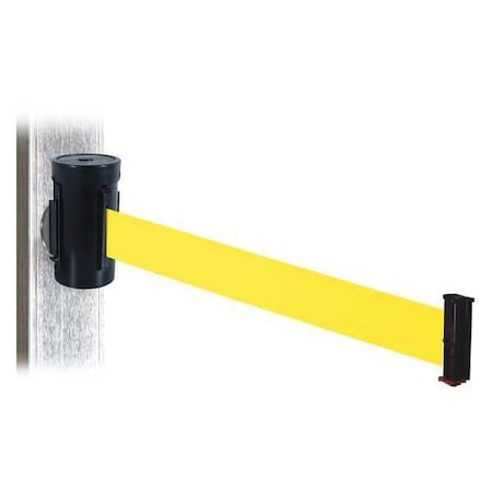 Belt Barrier, Blk, Magnet, Ylw Belt, 10ft. L MPN:WH700SB-YW-MM