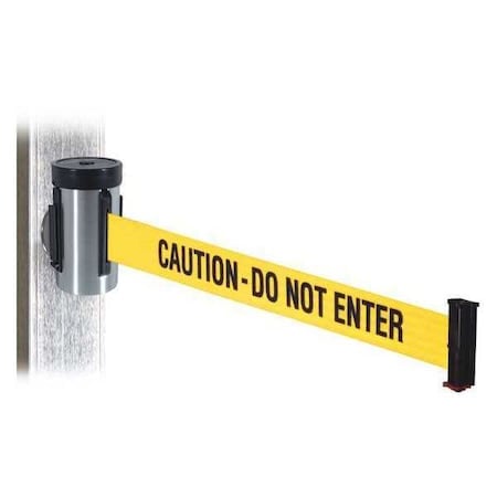 Belt Barrier, Satin SS, Ylw/Blk Text Belt MPN:WH700SS-CAU-MM