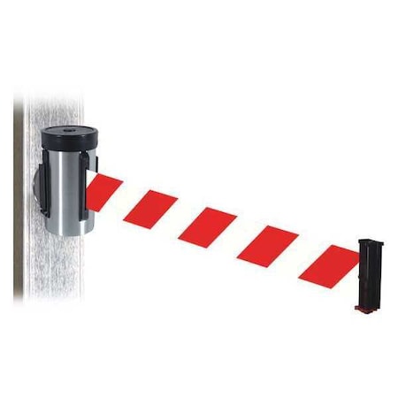 Belt Barrier, Satin SS, Magnet, 10 ft. L MPN:WH700SS-RWD-MM