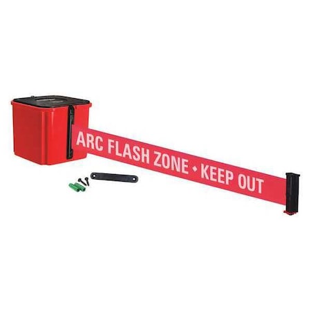 Belt Barrier, 15 ft. Belt L, Red Belt, Red MPN:WM412RD15-ARC-RE
