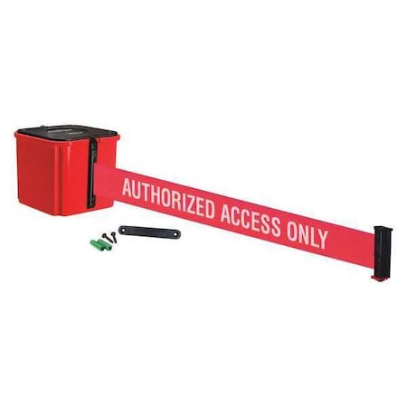 Belt Barrier, Authorized Access Only, 4