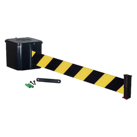 Wall Barrier, 15ft Black/Yellow Belt MPN:WM412SB15-BYD-RE