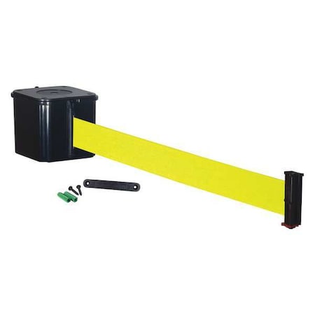 Retractable Belt Barrier, 25 ft., 4inH MPN:WM412SB25-FY-RE