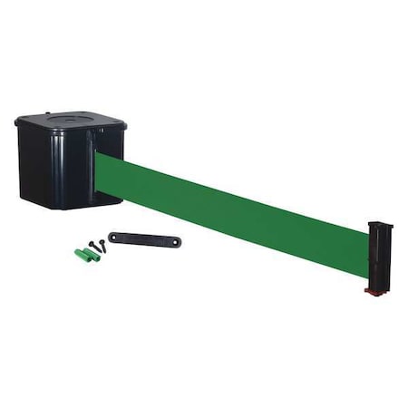 Retractable Belt Barrier, 30 ft., Green MPN:WM412SB30-GN-RE