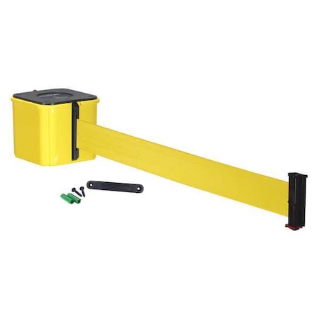 Retractable Belt Barrier, 15 ft., Yellow MPN:WM412YW15-YW-RE