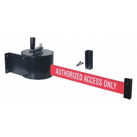 Retractable Belt Barrier, 50 ft., Black MPN:WM5000-AAO-HDRE