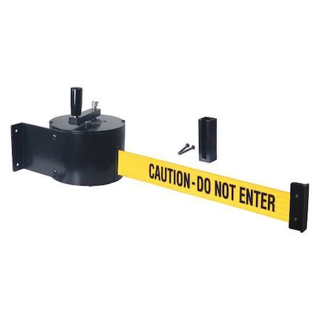 Retractable Belt Barrier, 50 ft., 8-1/2inH MPN:WM5000-CAU-HDRE