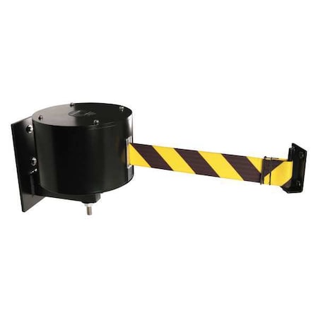 Wall Barrier, 65ft Black/Yellow Belt MPN:WM6500-BYD-WP-RE