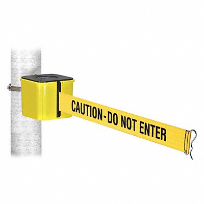 Warehouse Barrier 25ft CAUTION DO NOT EN MPN:WH412YW25-CAU-HC