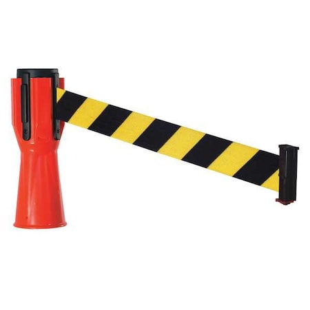 Retracta-Cone Topper, Plastic, 9 1/2 in Height, 120 in Length, 2 lb, Orange MPN:RC10FO-BYD