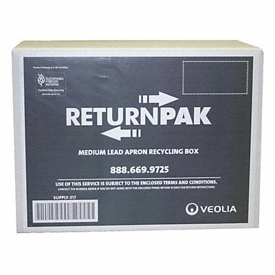 Lead Apron Recycling Box Medium MPN:SUPPLY-317