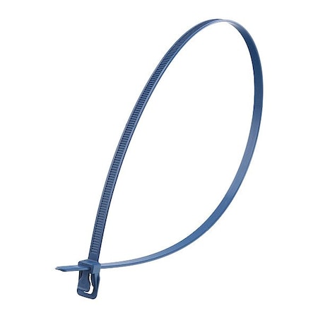 Reusable Cable Ties, 24 in L, 181 mm Max Bundle Dia., Blue, Nylon 6/6, 120 lb Strength, 20 PK MPN:WKT-M24BL-HA