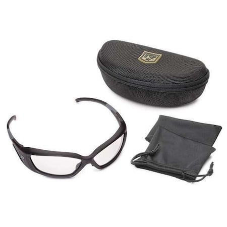 Safety Glasses, Anti-Fog & Anti-Scratch, Clear Lens, Black Frame MPN:4-0491-0016