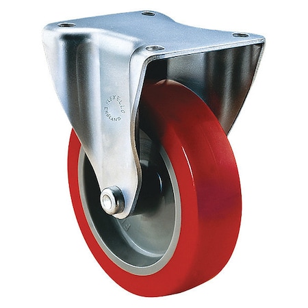 Rigid Caster Metric Plate, Polyurethane MPN:529-PN
