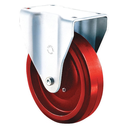 Rigid Caster Metric Plate, W/Poly On Ca MPN:688-SUB