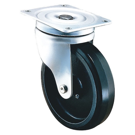 Swivel Caster Metric Plate, On Cast Iron MPN:855-RTB