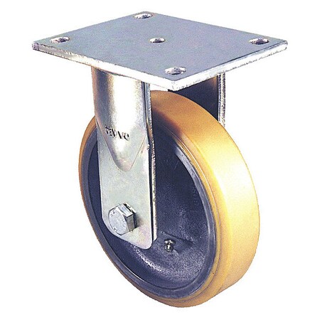 Rigid Caster With Poly On Cast Iron Whee MPN:TFK 100 PT1H