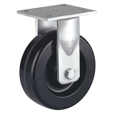 Rigid Caster With Phenolic Wheel, 6