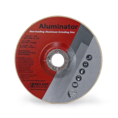 Depressed Center Grinding Wheel, Type 27 MPN:770003