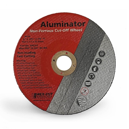 Aluminator Cut Off Wheel 6 X .045 X 7/8 T1 Aluminator MPN:800203