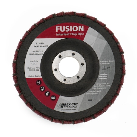 Fusion Flap Disc 5 x 7/8 T29 Fusion Inte MPN:894007