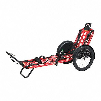 Stretcher with Brake 72 L 10 H Red MPN:RXB03FR