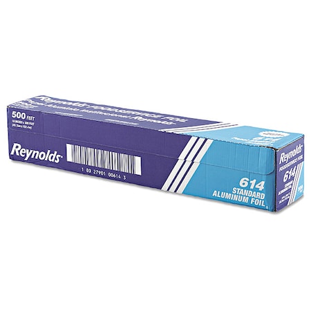 Aluminum Foil Roll, 500 ft L, 18 in W, Med MPN:614