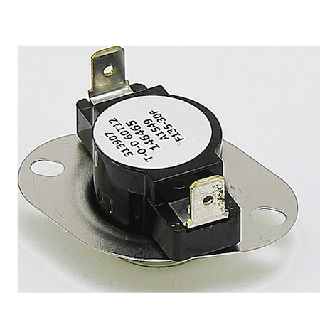 Limit Switch, 105 deg-135 deg F, Auto Fan MPN:146465